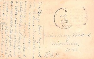 Flag on Porch American Flag, USA Postcard