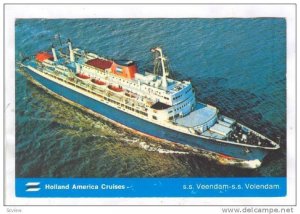 Holland America Cruises, S. S. Volendam, 1940-1960s