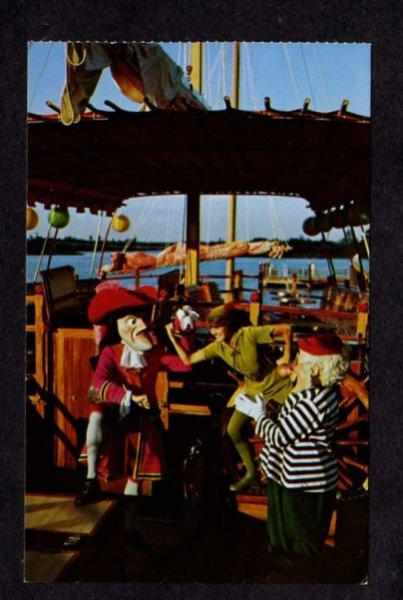 FL Peter Pan Junk Ship Disney World Amusement Park Orlando Florida Postcard