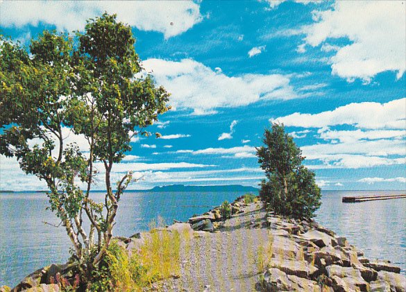 Canada Breakwater In Chippewa Park Thunder Bay Ontario