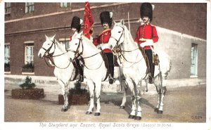 The Standard & Escort, Royal Scots Greys (Second To None), Postcard
