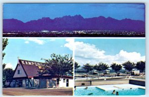 LAS CRUCES, New Mexico NM ~ Campground LAS CRUCES KOA Roadside 4x6 Postcard