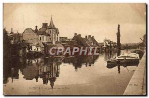 Old Postcard Saint Lo Lavoirs On Vire