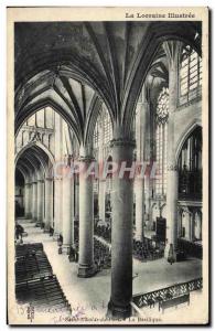 Old Postcard Lorraine Illustree Saint Nicolas du Port Basilica