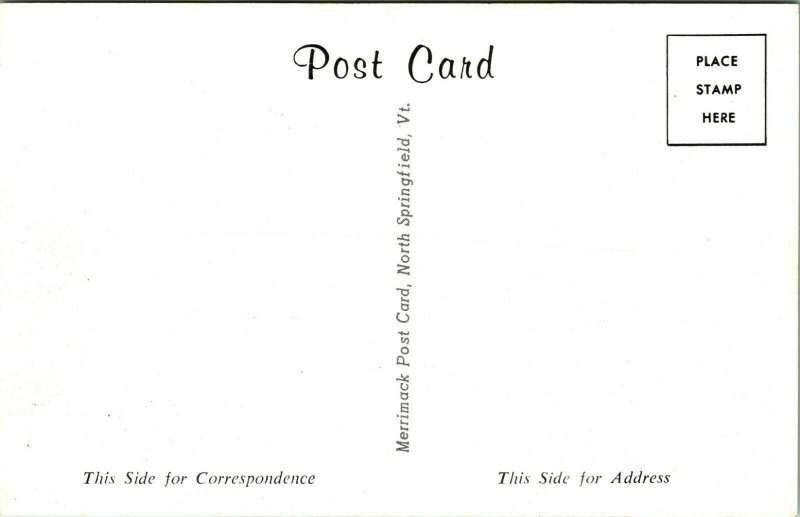 Saint Bonaventure's Church Monamet Massachusetts MA Unused UNP Vtg Postcard