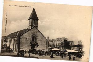 CPA St-NAZAIRE - L'Église St-Gohard (242273)