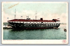 US Navy Ship  Santee   Annapolis  Maryland    Postcard