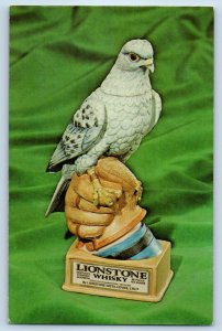 Lionstone Whisky Kentucky Bourbon The Peregrine Falcon Predatory Birds Postcard