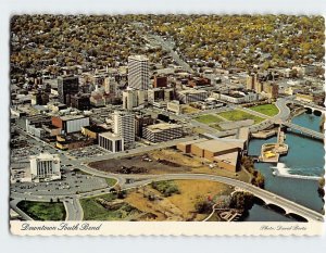 Postcard Downtown South Bend, Indiana