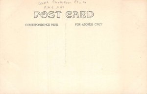 Pike New Hampshire Lake Tarleton Club Birds Eye View Real Photo Postcard AA72377