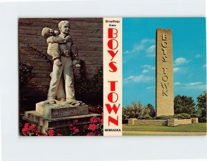 Postcard Greetings from Boys Town, Nebraska