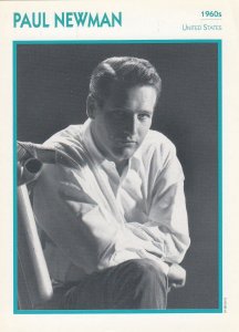 Paul Newman Astrology American Actor Rare Italian 8 x 5 Film Photo Card
