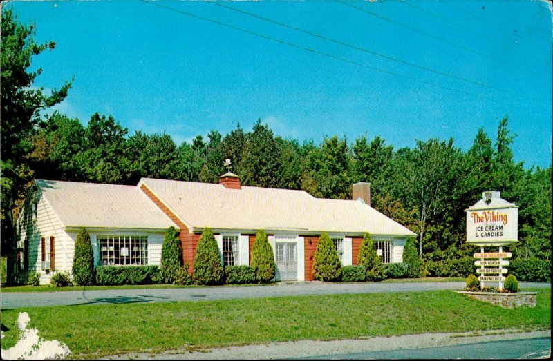 CE6957 the viking restaurant ice cream ogunquit maine usa