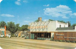 Fayetteville Tennessee Terrace Motel and Restaurant Vintage Postcard AA37454