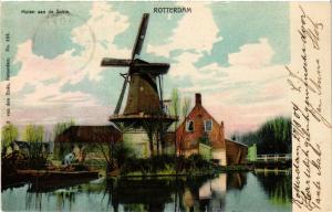 CPA AK ROTTERDAM Molen aan de Schie NETHERLANDS (602527)