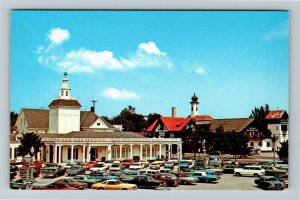 Frankenmuth, MI-Michigan, Zehnder's Hotel, Bavarian Inn Chrome Postcard