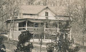 RPPC Country Club on Lower Palisades near Mt Vernon & Cedar Rapids Iowa pm 1917