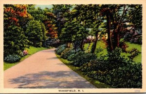 Rhode Island Wakefield Scenic Road