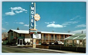 DURANGO, Colorado CO ~ Roadside BON AIR MOTEL 1960s-70s Cars Postcard