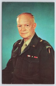 State View~Gen Dwight D Eisenhower @ Gettysburg PA~Vintage Postcard