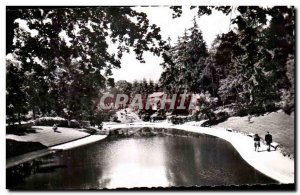 Old Postcard Clermont Ferrand Jardin Lecoq Basin