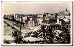 Old Postcard Sousse Boulevard du President Fallieres Tunisia