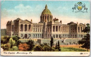 Harrisburg Pennsylvania PA, New Capitol Building, Historical, Vintage Postcard