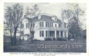 Residence of Mayor Bob Guinn - Savannah, Tennessee