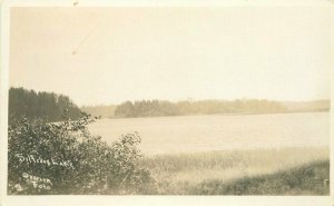 1930s Siltcoogh Lake Wheeler Oregon RPPC Photo Postcard 20-4340