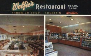 Wolfie's Restaurant & Fountain St Petersburg, FL, USA Unused 