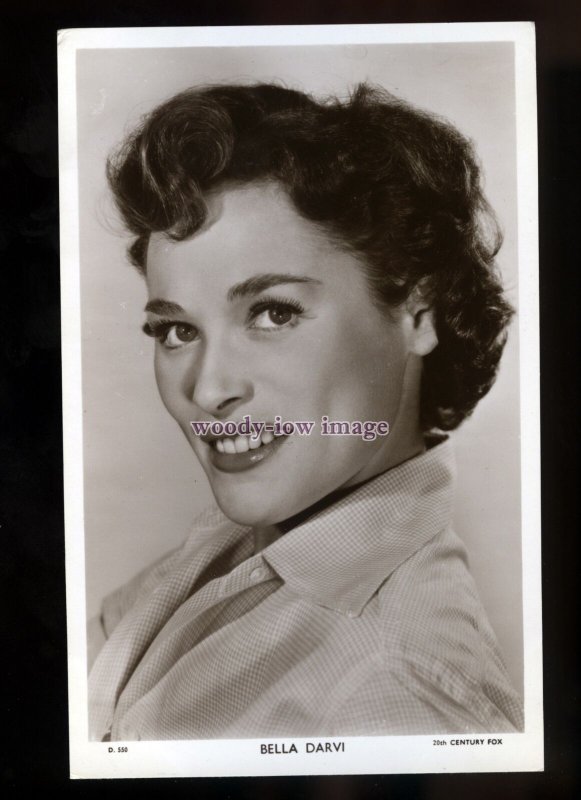 b0238 - Film Actress - Bella Darvi - Picturegoer No.D 550 - postcard