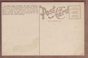 Piazza del Duomo Milan Italy