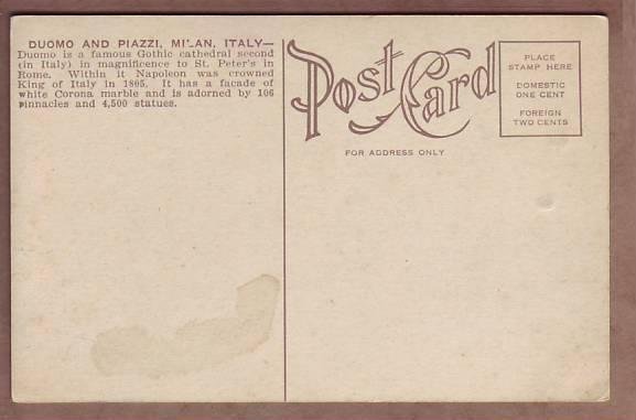 Piazza del Duomo Milan Italy