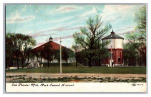 Postcard IL Old Powder Mill Rock Island Arsenal Illinois 