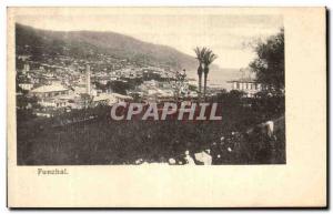 Old Postcard Funchal Portugal