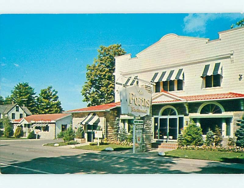Unused Pre-1980 THE FERNS RESTAURANT Old Forge New York NY v8352