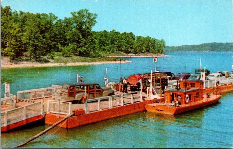 Hwy 62, 101 Ferry Panther Bay Landing Lake Norfolk Ozarks Arkansas Postcard