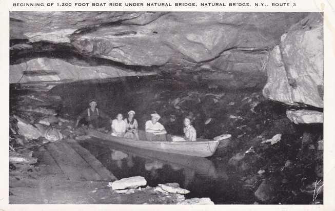 Boat Ride at Natural Bridge, Lewis County, NY, New York