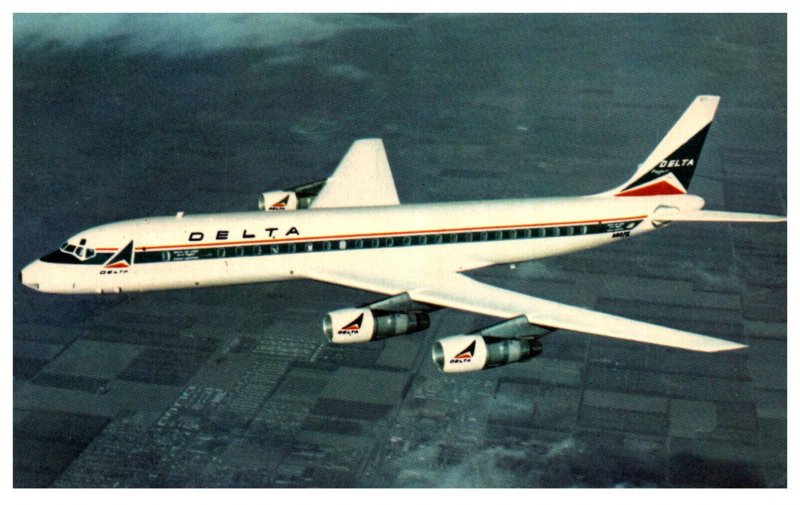 Delta Air Lines DC-8  Fanjet