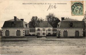 CPA BEAUMONT-les-AUTELS - La Gendarmerie (179925)