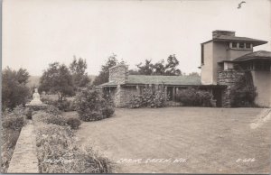 RPPC Postcard Frank Lloyd Wright Taliesin Spring Green WI