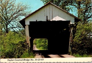 Ohio Violet Township Taylor Covered Bridge Number 35-23-03