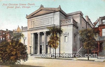 First Christian Science Church Drexel Boul, Chicago, USA 1908 