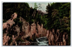 Montreal River Notch Lake Timiskaming Ontario Canada UNP  DB Postcard T3