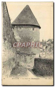 Old Postcard Avallon La Tour De l & # 39Escharguet