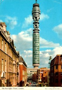 England London The Post Office Tower 1973