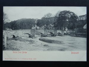 Derbyshire BAKEWELL Holme Foot Bridge c1903 UB Postcard by Stengel & Co.