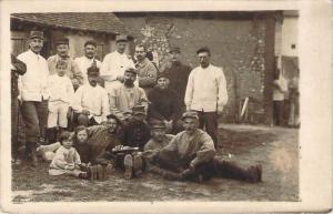 WW1 - Soldats, Carte photo