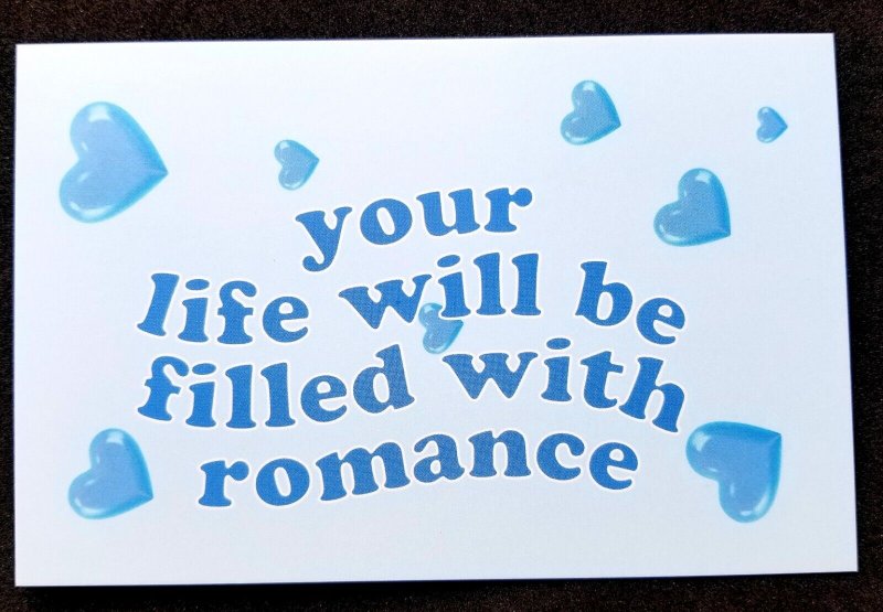 [AG] P635 Love Heart Romance Life (postcard) *New