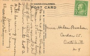 Postcard Florida Augustine Alcatraz Hotel Sunny Scenes 23-7901